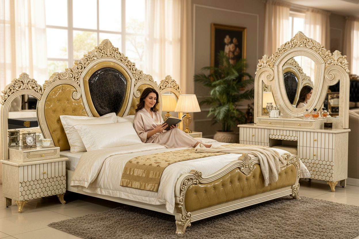 Turkish Chinioti Bed Set