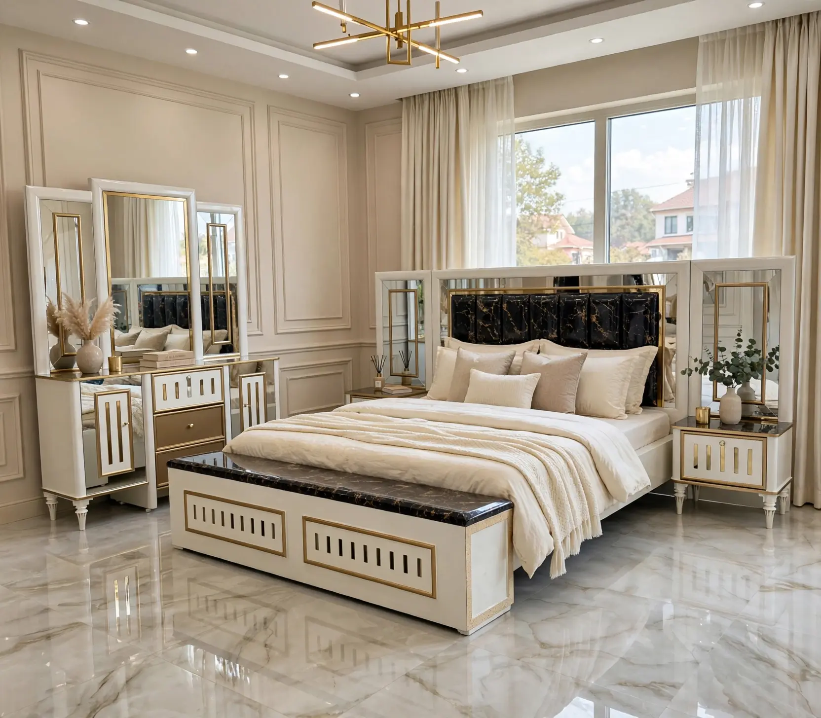 Turkish Chinioti Bed Set III