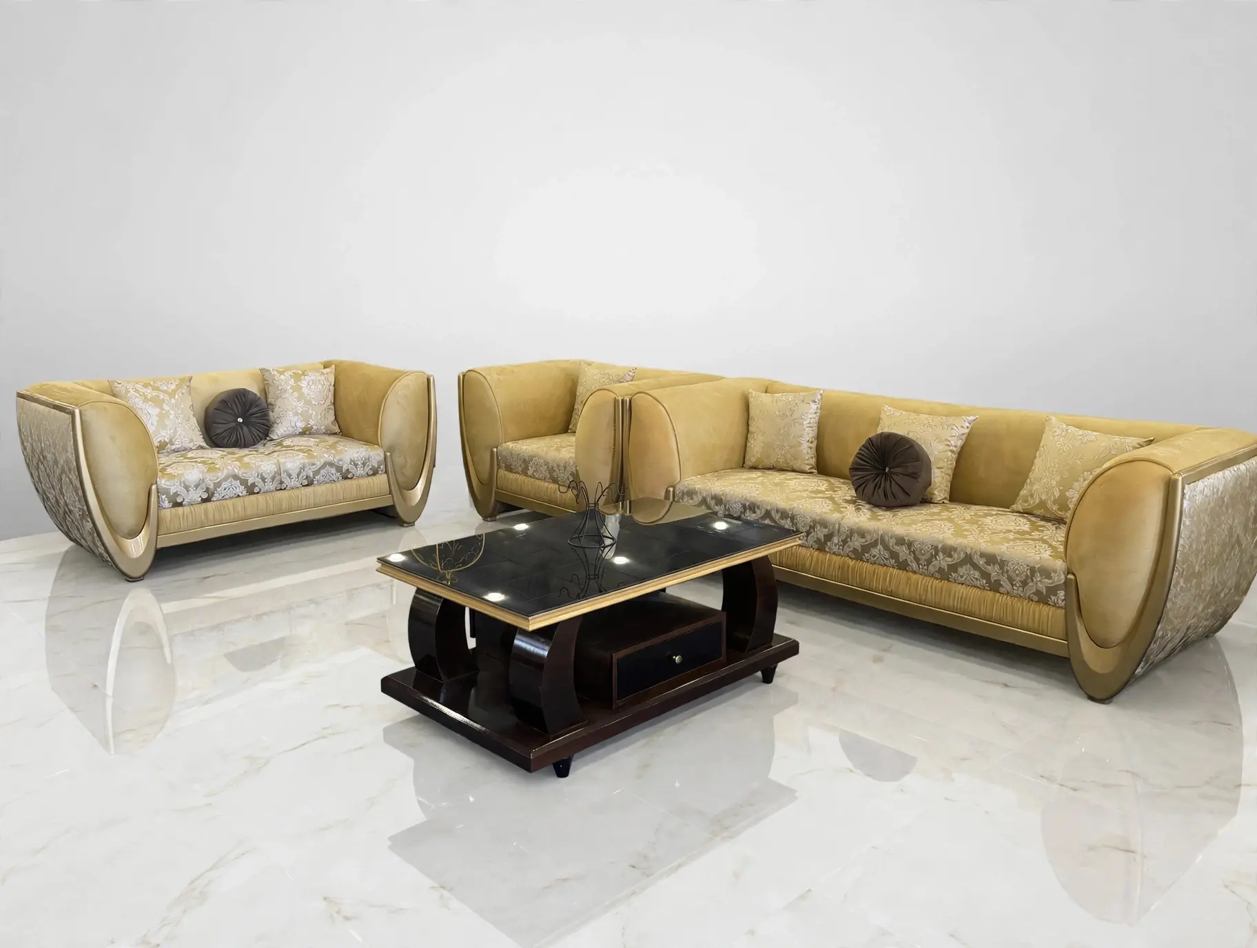 Nawabi 6-Seater Sofa Set III