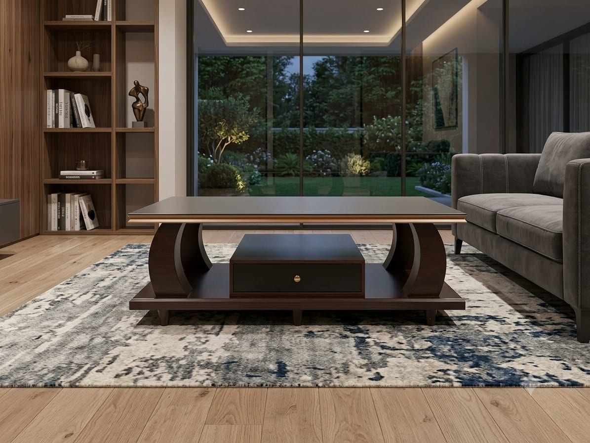 Gold-Inlay Centre Table · center tables